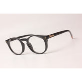 BOLDOZ - M540 - إطار أسود من السلحفاة - أسيتات - إطار عريض - دائري - نظارات طبية